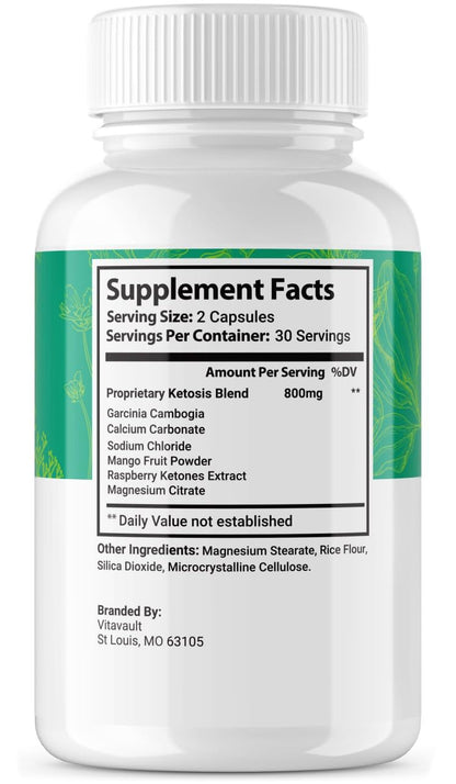 Vitavault Puravive Weight Management Support - Puravive Capsules, Advanced Formula VitavaultBuy Supplements Australia