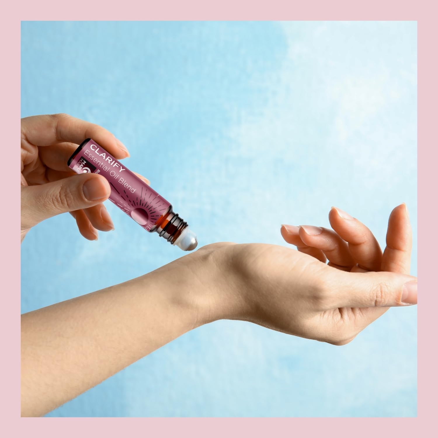 Headache Essential Oil Roll On - Clarify Essential Oil Blend Headache Roll On with Aromatherapy Oils Maple HolisticsBuy Supplements Australia
