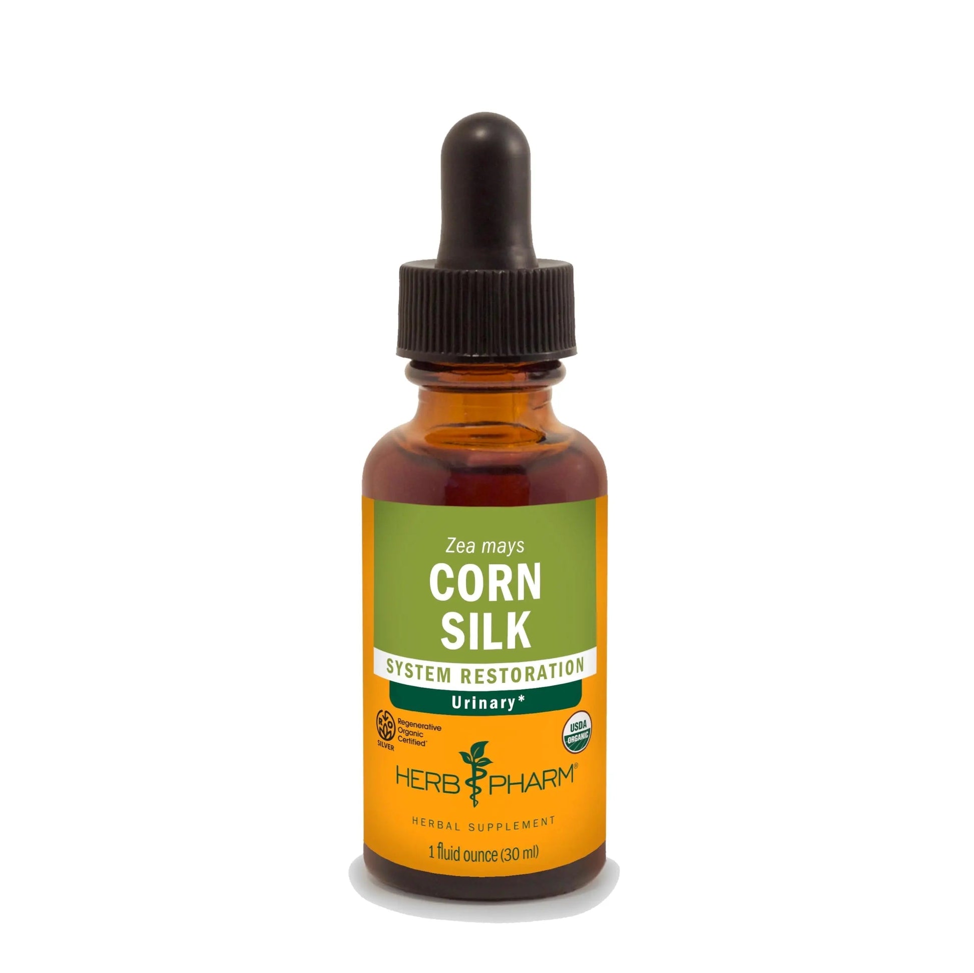 Herb Pharm Certified Organic Corn Silk Liquid Extract for Urinary System Support, 1 Fl Oz Herb PharmBuy Supplements Australia