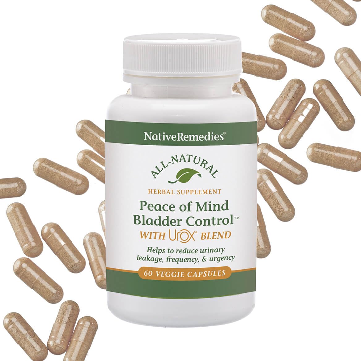 Native Remedies Bladder Control Supplements - Peace of Mind with Urox - Bladder Support for Women & Men, for Overactive Bladders Health - Reduce Nighttime Urination - Non-GMO Vegan Capsules (60 Count) Native RemediesBuy Supplements Australia