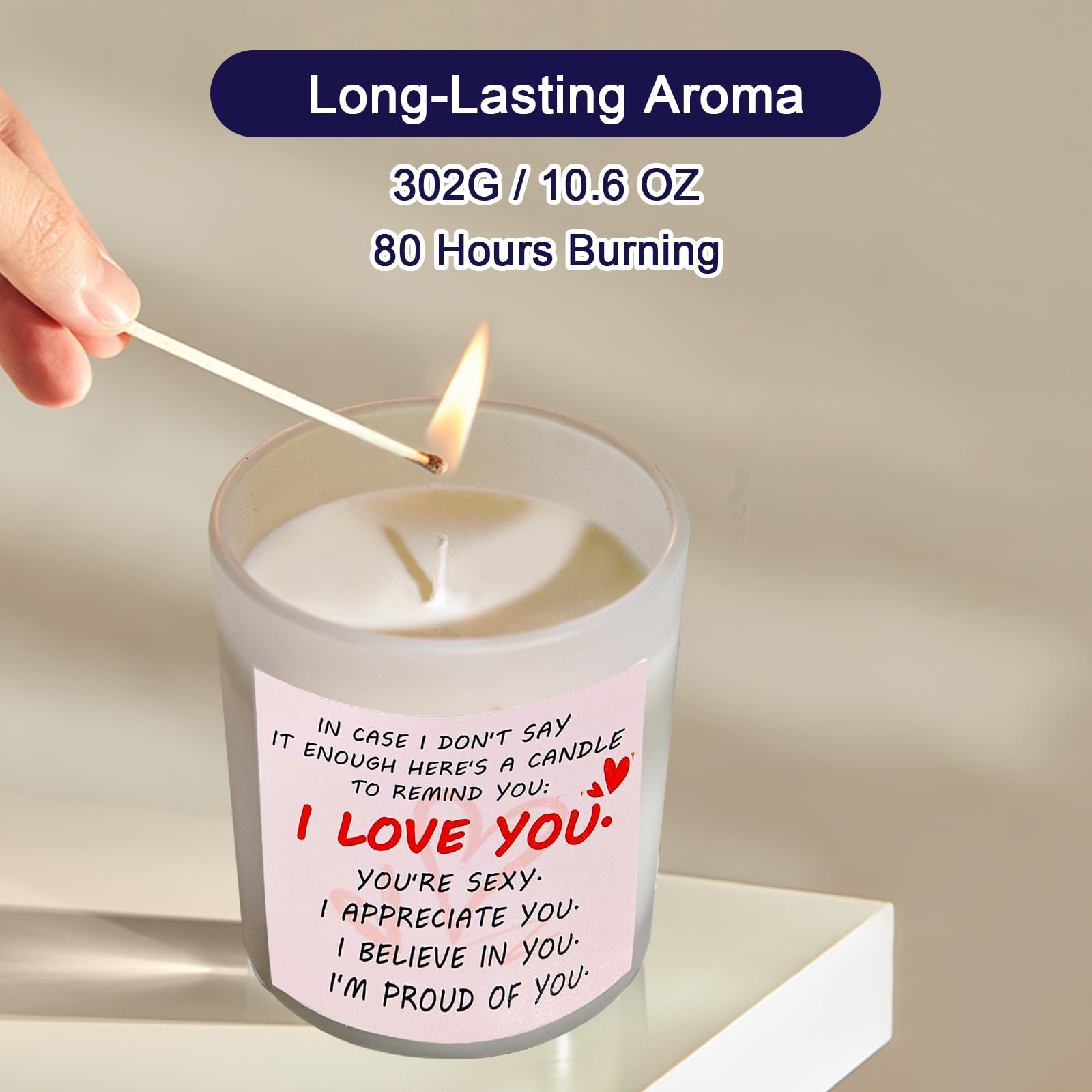 Gifts for Her Anniversary Candler - 2pack Valentine's Day Candle Gift,Wife Gifts Anniversary,Vanilla Lavender JUNPEIBuy Supplements Australia