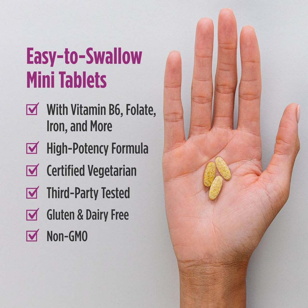 Nordic Naturals Vegetarian Prenatal Multivitamin Minis - 90 Easy to Swallow Tablets - Highly Absorbable Multivitamin and Mineral Supplement to Support Pregnancy - Non-GMO, 30 Servings Nordic NaturalsBuy Supplements Australia