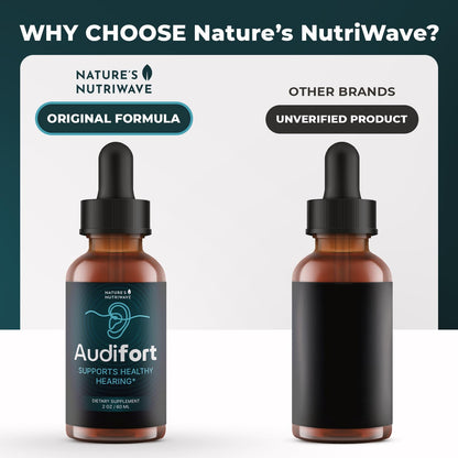 Nature’s NutriWave Audifort Drops – Herbal Liquid Supplement with Grape Seed & Panax Ginseng – Non-GMO, Easy-to-Take, Made in the USA – 60 Servings, 1 Month Supply Nature’s NutriWaveBuy Supplements Australia