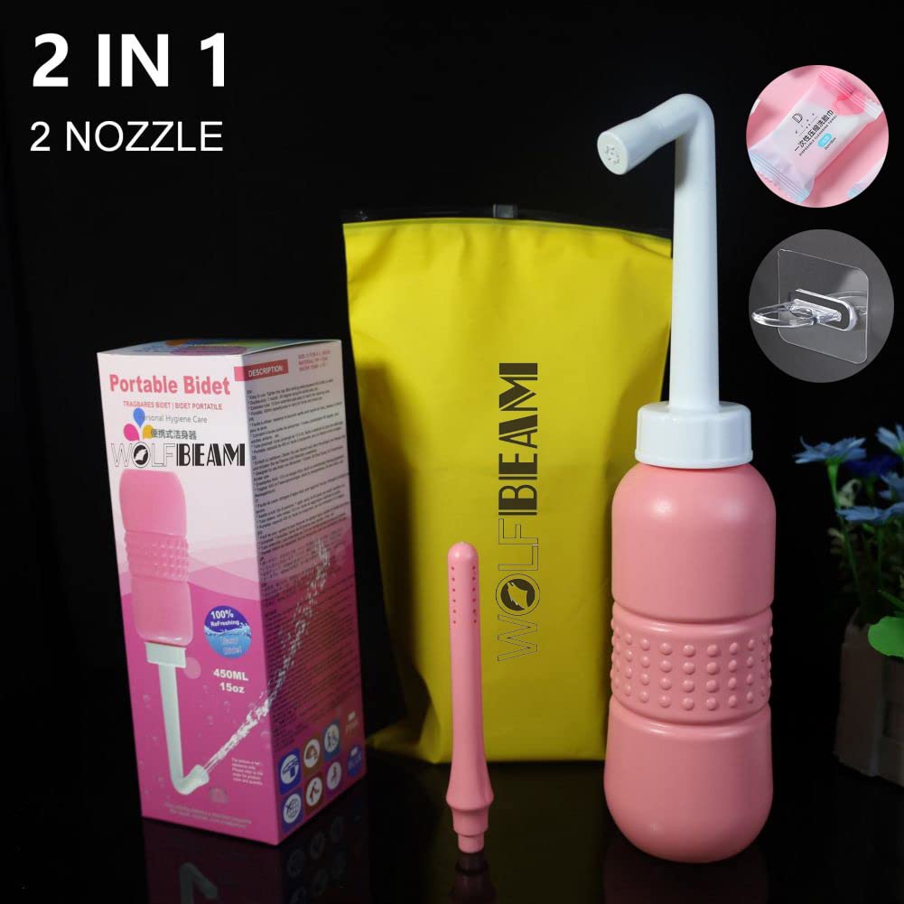 Wolfbeam 2IN1 Portable Hand-held Vulva and Anus Cleaner and Personal Health Vaginal Washing WOLFBEAMBuy Supplements Australia