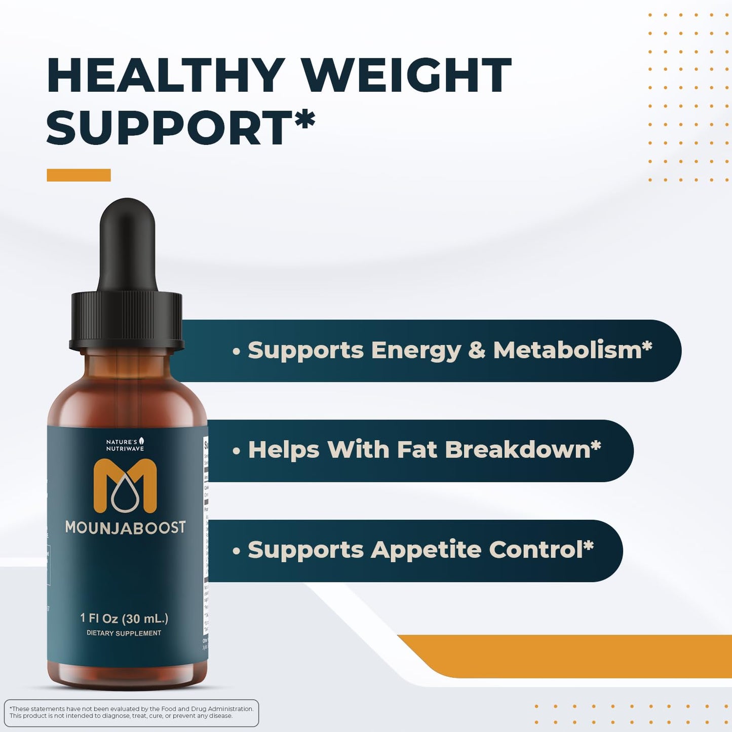 Mounjaboost – Natural Herbal & Plant-Based Supplement with 6 Exotic Nutrients & Botanicals – Made in USA, GMP-Certified, Non-GMO, Easy-to-Take – 30 mL, 1 Month Supply Nature’s NutriWaveBuy Supplements Australia