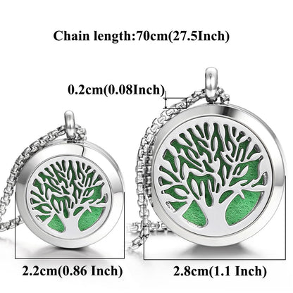 Aromatherapy Essential Oil Diffuser Necklace Tree of Life Cloud Design Stainless Steel Locket JEAN SMILEBuy Supplements Australia