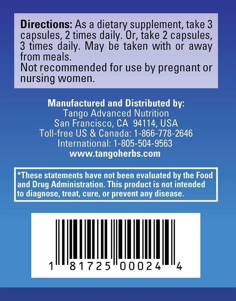 Tango FloControl Natural Bladder Support Supplement Promotes Healthy Bladder Control and Comfort (180 Vegetarian Capsules) TangoBuy Supplements Australia