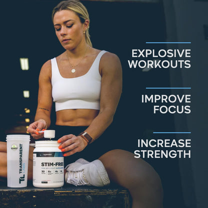 Transparent Labs Stim-Free Pre-Workout - Caffeine & Stim Free Pre Workout Powder Transparent LabsBuy Supplements Australia