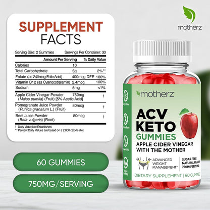 Keto ACV Gummies Advanced Weight Loss - Sugar Free ACV Keto Gummies for Weight Loss MotherzBuy Supplements Australia