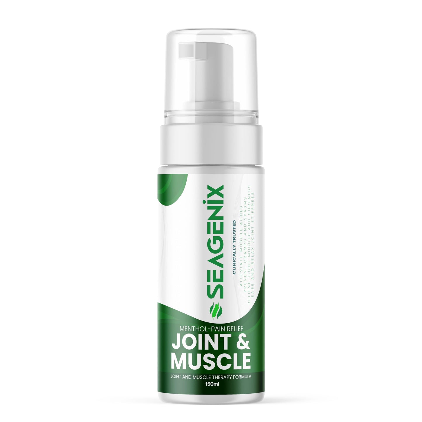 Seagenix Menthol Relief Muscle and Joint Foam - Magnesium Spray Menthol Formula - Joint and Muscle Relief – Relax Tight Muscles – Ease Muscle Cramps Fast - All Natural – Relief for Legs, Neck, Back. SeagenixBuy Supplements Australia