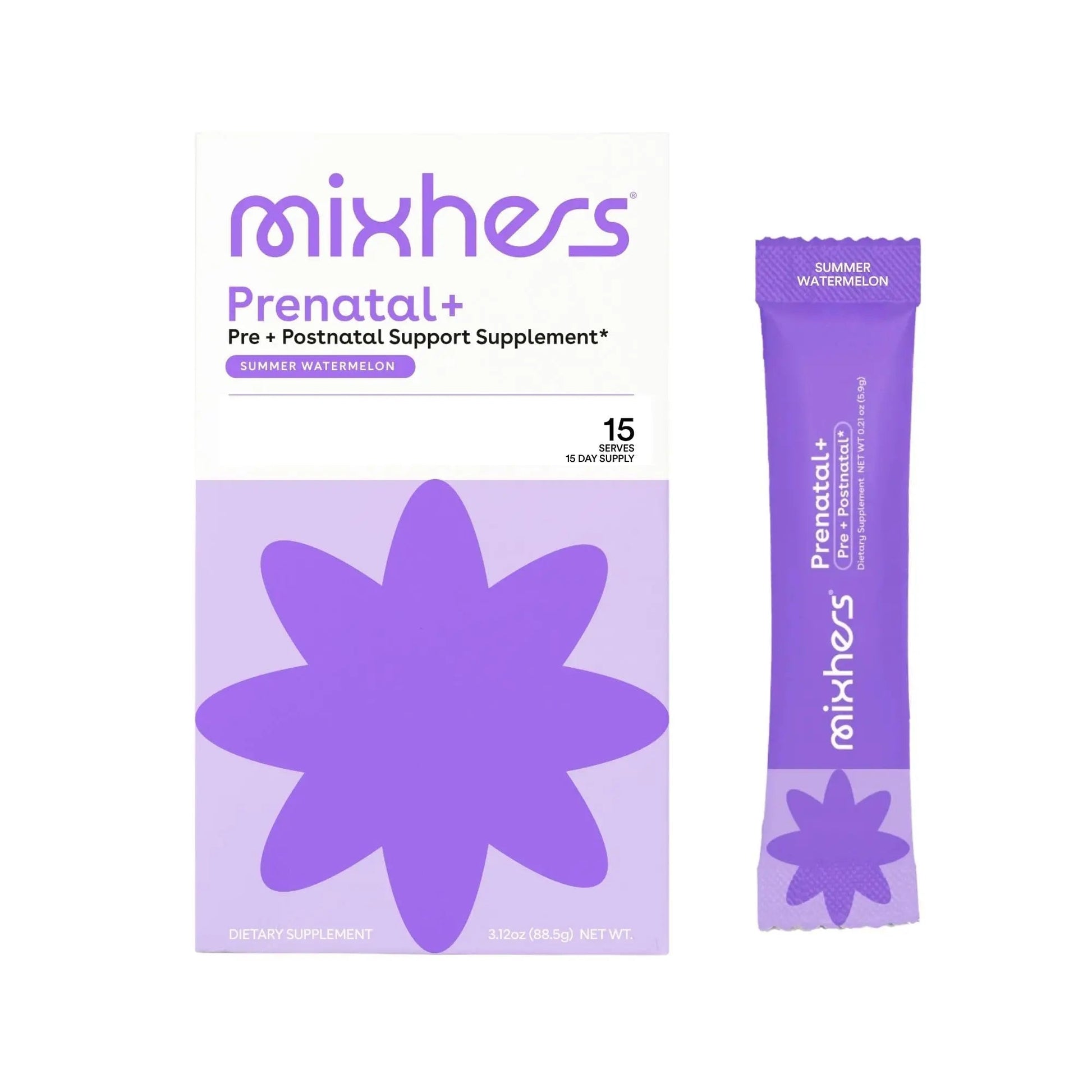 Mixhers Herbaby Pre- & Post-Natal Supplement - Liquid Multivitamin Drink Mix - With Iron, Choline & Methylated Folate MIXHERSBuy Supplements Australia