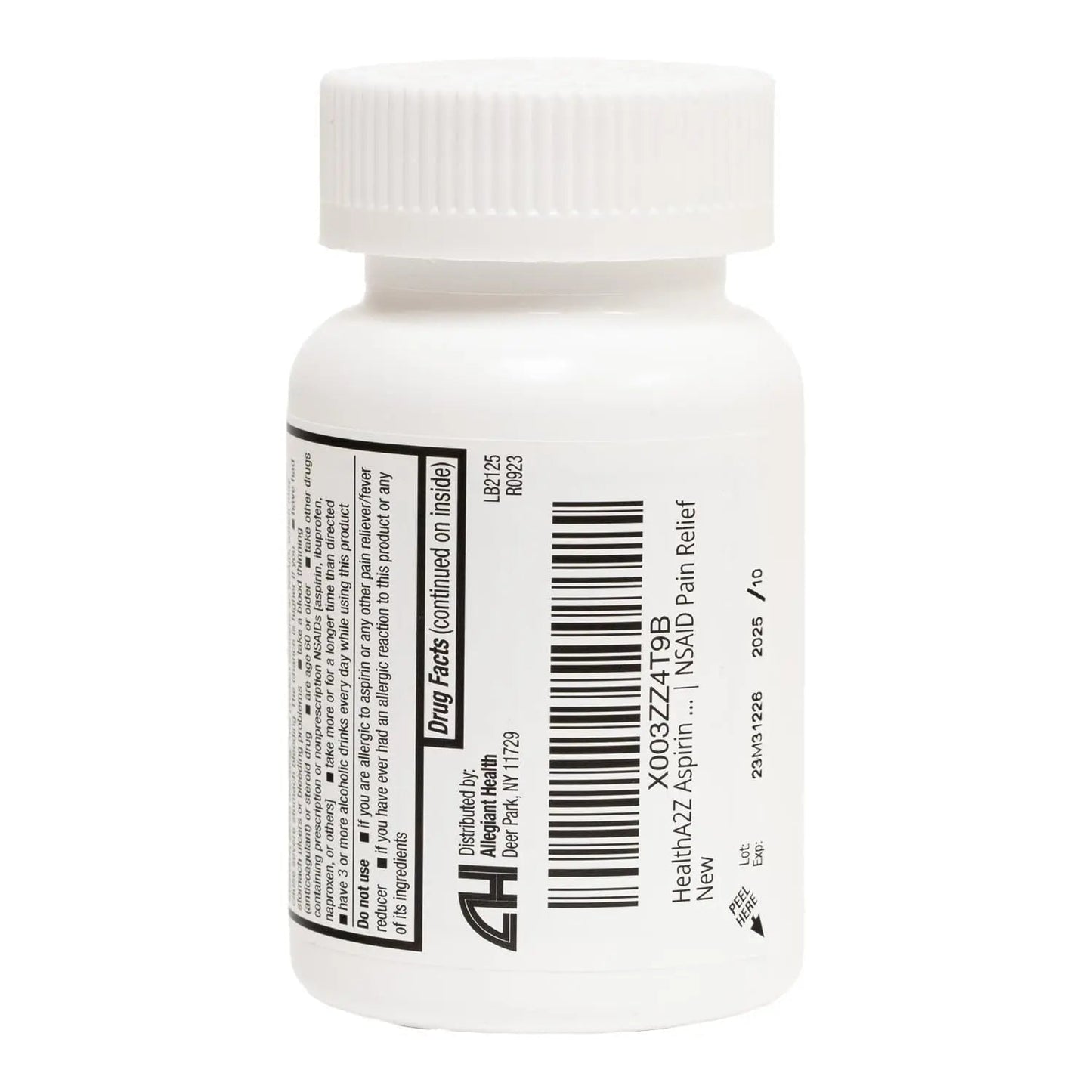HealthA2Z® Aspirin 325mg | Uncoated Tablets |Original Strength | Pain Reliver |Fever Reducer | Compare to Bayer® Active Ingredients… (120 Counts) HealthA2ZBuy Supplements Australia