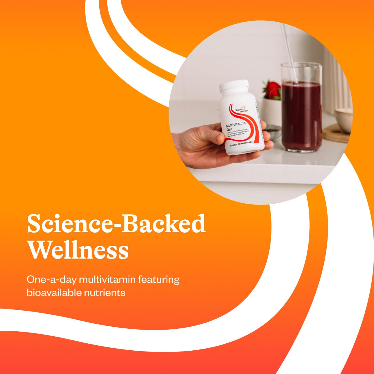 Seeking Health Multivitamin One - Supplement with Zinc, Vitamin B12, & Vitamin A - Magnesium-Free Formula Seeking HealthBuy Supplements Australia