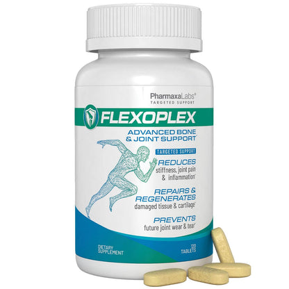 FLEXOPLEX Advanced Bone & Joint Support Supplement | Promotes Healthy Joint Function & Relief from Joint Discomfort | Enhance Cartilage Flexibility & Range of Motion - 120 Count (Pack of 1) FLEXOPLEXBuy Supplements Australia