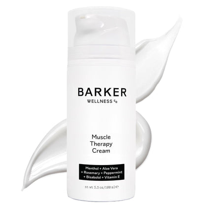 Barker Wellness Soothing Muscle Therapy Cream | Advanced Joint & Muscle Relief for Recovery & Relaxation | Enriched with Antioxidants & Moisturizing Vitamin E | All-Natural Vegan Formula (100ml) Barker Wellness CoBuy Supplements Australia