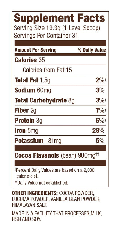 FlavaMix Performance Cocoa Powder | 900mg of Cocoa Flavanols | Promotes Heart & Brain FlavaNaturalsBuy Supplements Australia