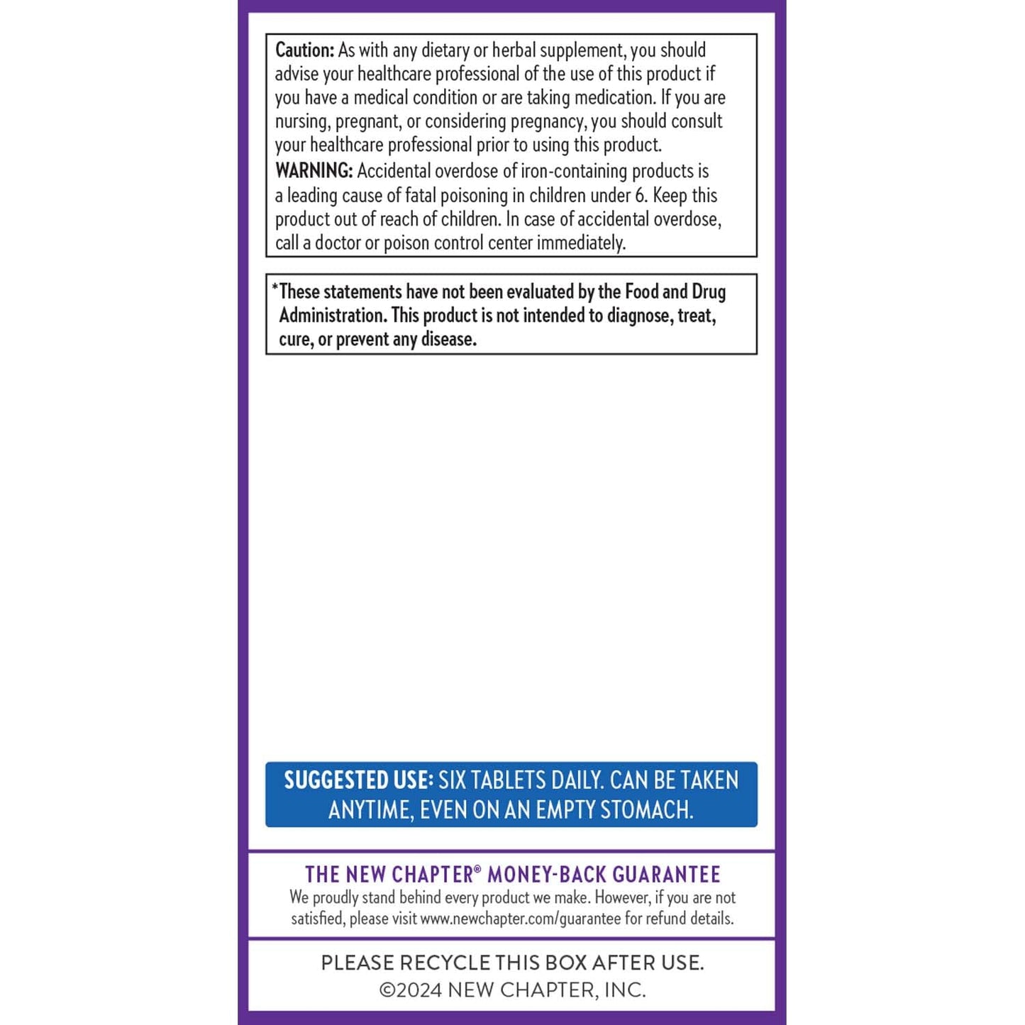 New Chapter Tiny Tabs Multivitamin with 20+ Nutrients for Immune, Cellular Energy & Stress Support, Including Vitamin D3 + B Vitamins, 192 Count New ChapterBuy Supplements Australia