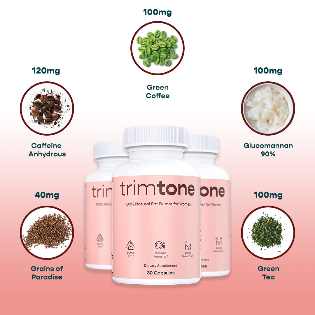 Trimtone Pills, 100% Natural Weight Management Formula for Women, Mood & Energy TrimtoneBuy Supplements Australia