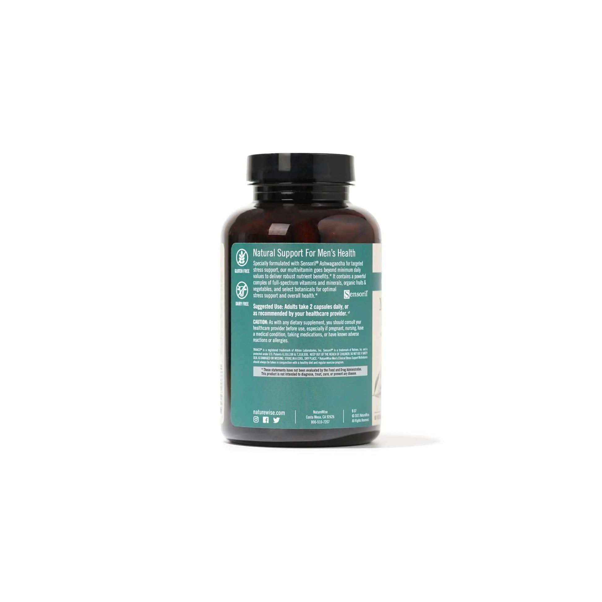 NatureWise Multivitamin for Men + Stress Support + Fulvic Ionic Minerals + Probiotics for Immunity, Male Health NatureWiseBuy Supplements Australia