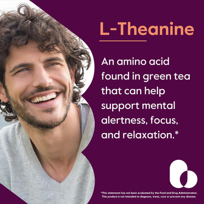 BESTVITE L-Theanine 200mg (120 Vegetarian Capsules) - No Stearates - Vegan - Non GMO - Gluten Free BESTVITEBuy Supplements Australia