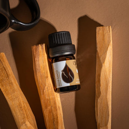 Essences Bulgaria Palo Santo Essential Oil 0.17 Fl Oz 5ml Bulnesia Sarmientoi - 100% Pure Natural Essences BulgariaBuy Supplements Australia