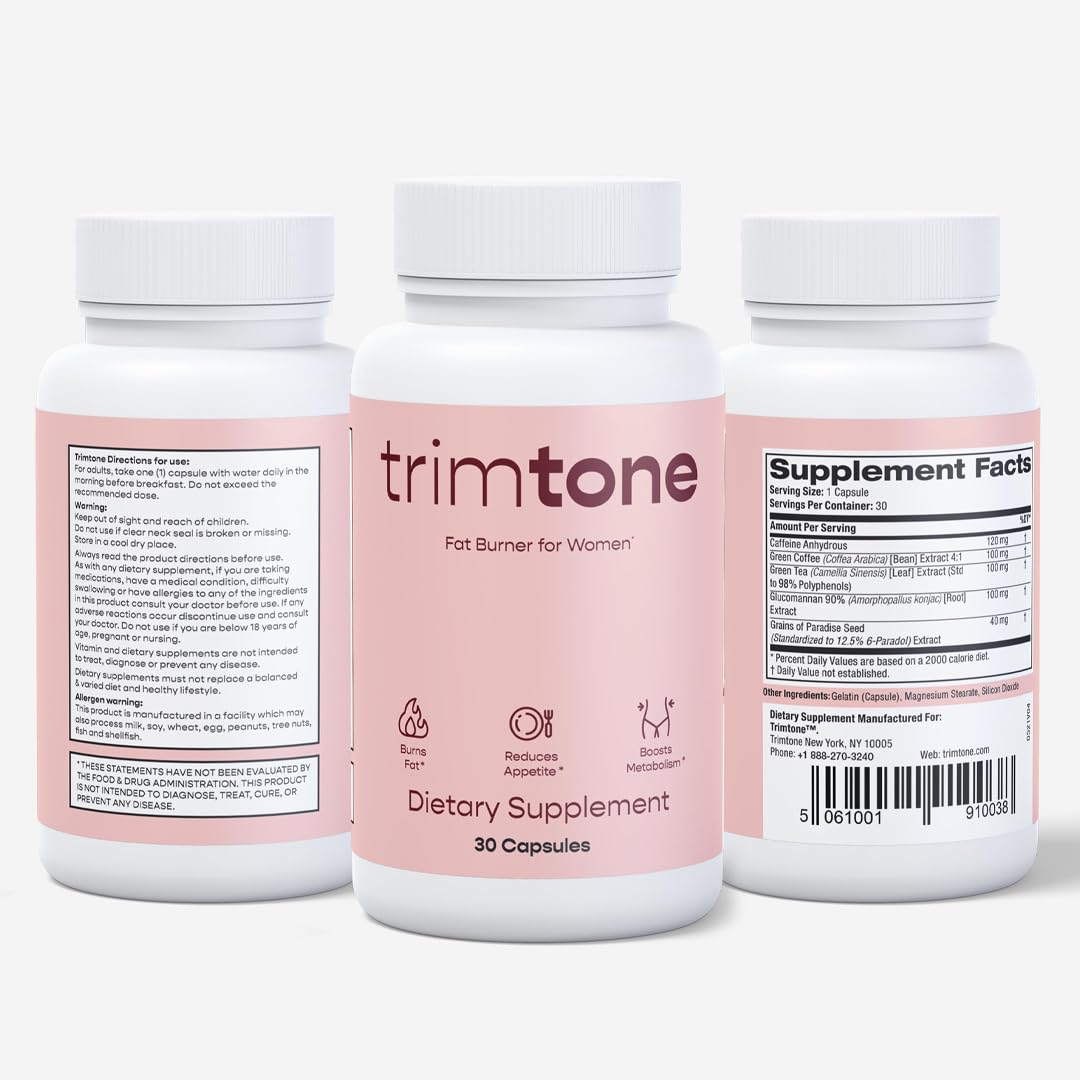 Trimtone Pills, 100% Natural Weight Management Formula for Women, Mood & Energy TrimtoneBuy Supplements Australia