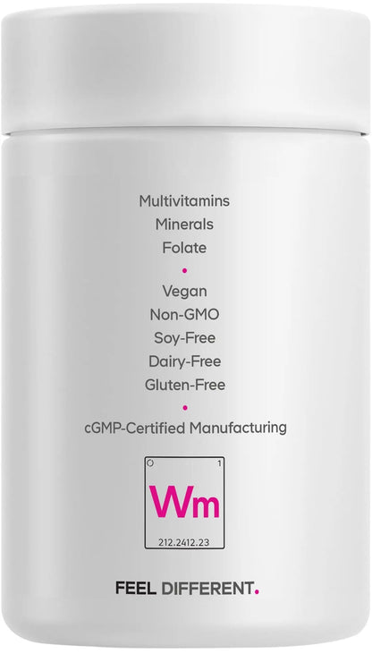 Codeage Women’s Multivitamin 50 - Essential Vitamins for Women Over 50, Methylated Folate, Magnesium, Selenium, Vitamin B6, B12, D3 Antioxidants Codeage