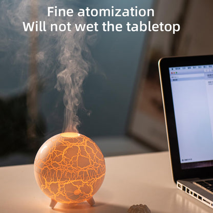 Volcano Humidifier Flame Aromatherapy Diffuser, 7 Colors Flame 200ml Essential Oil Diffusers cjcBuy Supplements Australia