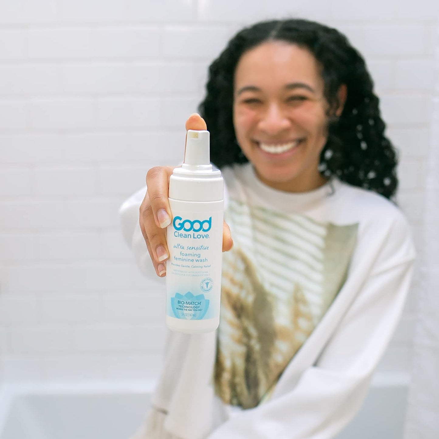 Good Clean Love Ultra Sensitive Foaming Feminine Wash, pH-Balanced Vaginal Soap for Women Good Clean LoveBuy Supplements Australia