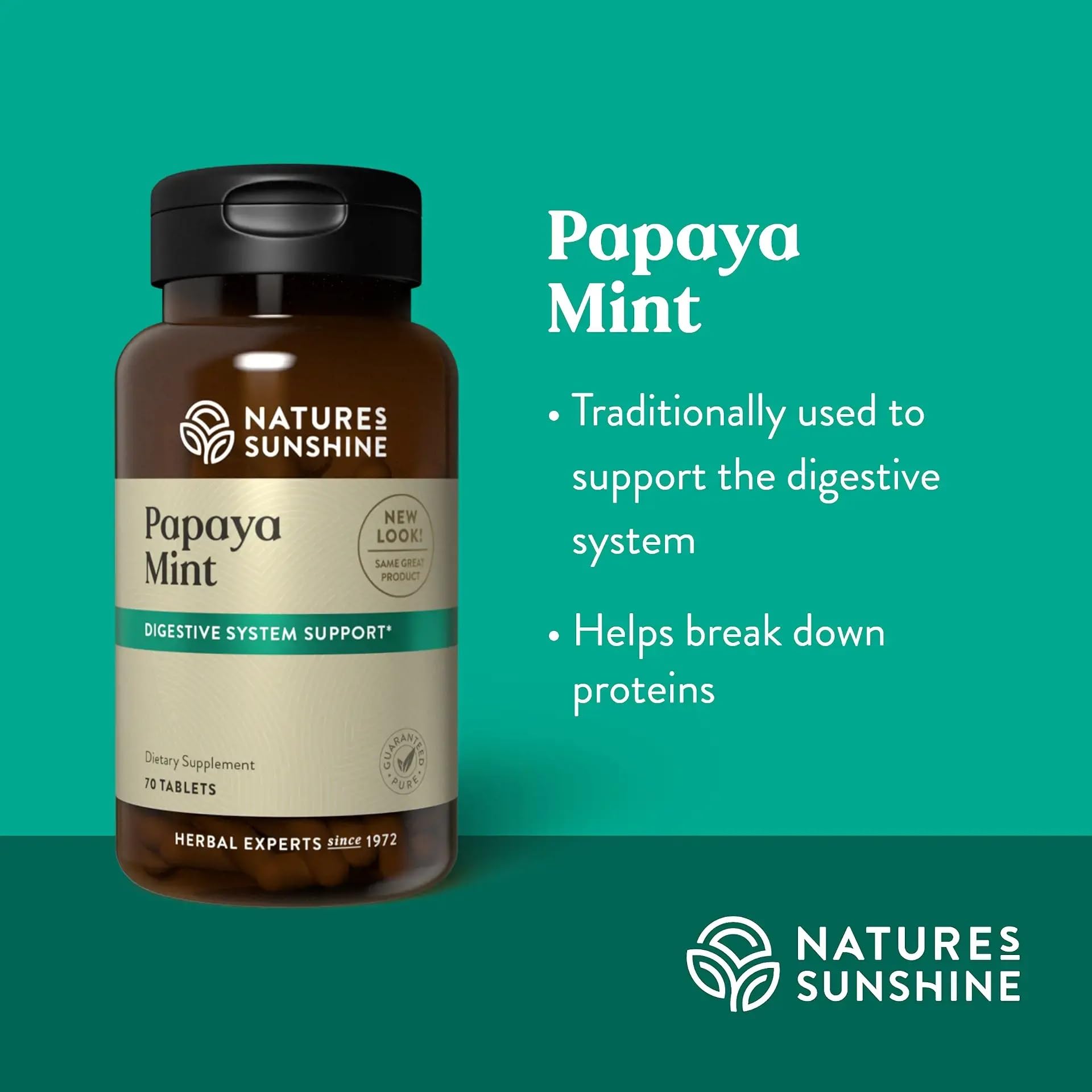 Papaya & Peppermint by Nature's Sunshine Nature's SunshineBuy Supplements Australia