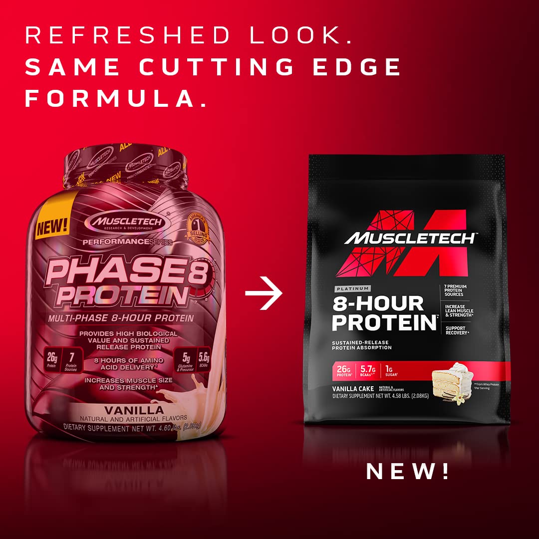Muscletech Whey Protein Powder Phase8 Protein Powder & Platinum Multivitamin MuscletechBuy Supplements Australia