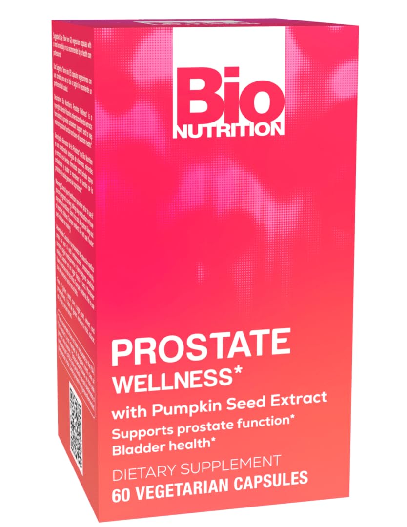Bio Nutrition Prostate Wellness with Pumpkin Seed Extract 60 Capsules Bio NutritionBuy Supplements Australia