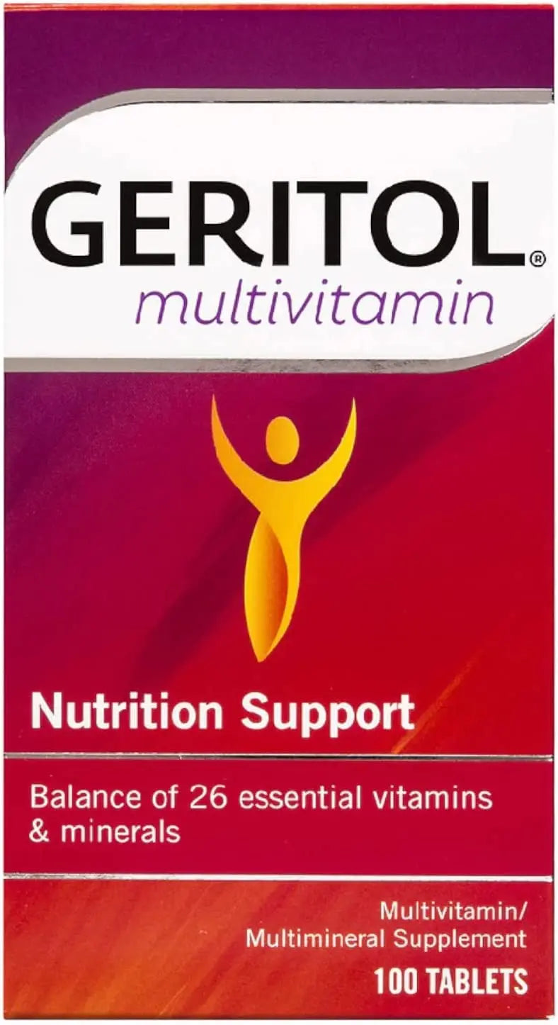 Geritol Complete Tablets 100 Tablets (Pack of 4) Geritol