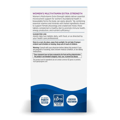 Nordic Naturals Women’s Multivitamin Extra Strength - Skin, Hair, Energy, & Bone Support - Immunity Supplement - 20 Essential Nutrients - 60 Tablets - 30 Servings Nordic NaturalsBuy Supplements Australia