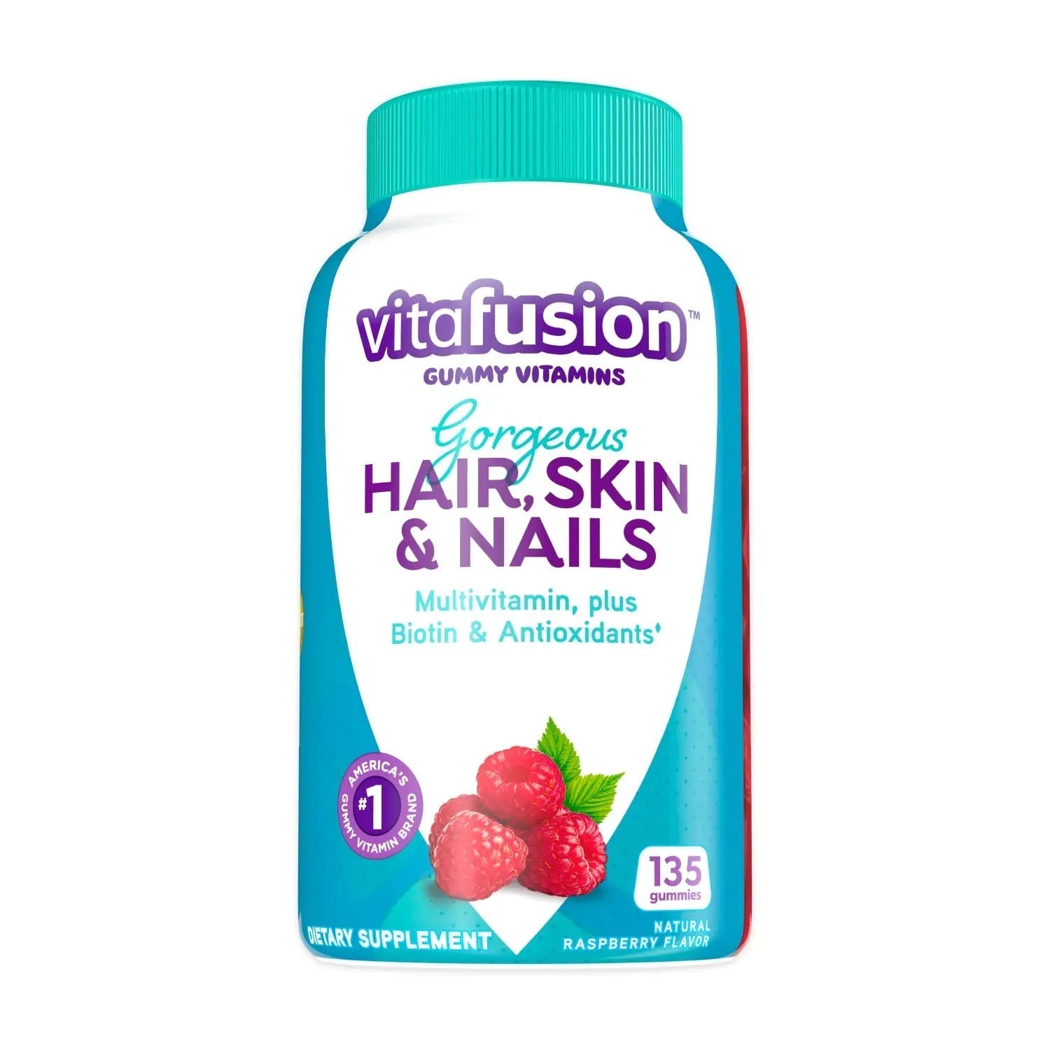 Vitafusion Gorgeous Hair, Skin & Nails Multivitamin Plus Power C Vitamin C Gummies for Immune Support Bundle, 135ct & 150 Count VitafusionBuy Supplements Australia