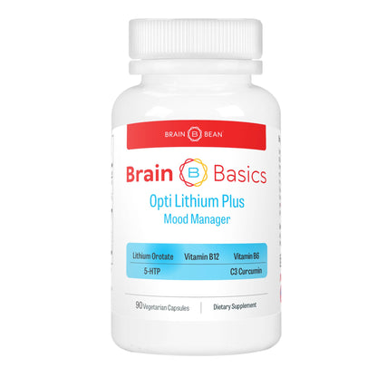Opti Lithium Plus: Supercharge Brain Health with Enhanced Nutrient Absorption for Optimal Well-Being. Brain BeanBuy Supplements Australia