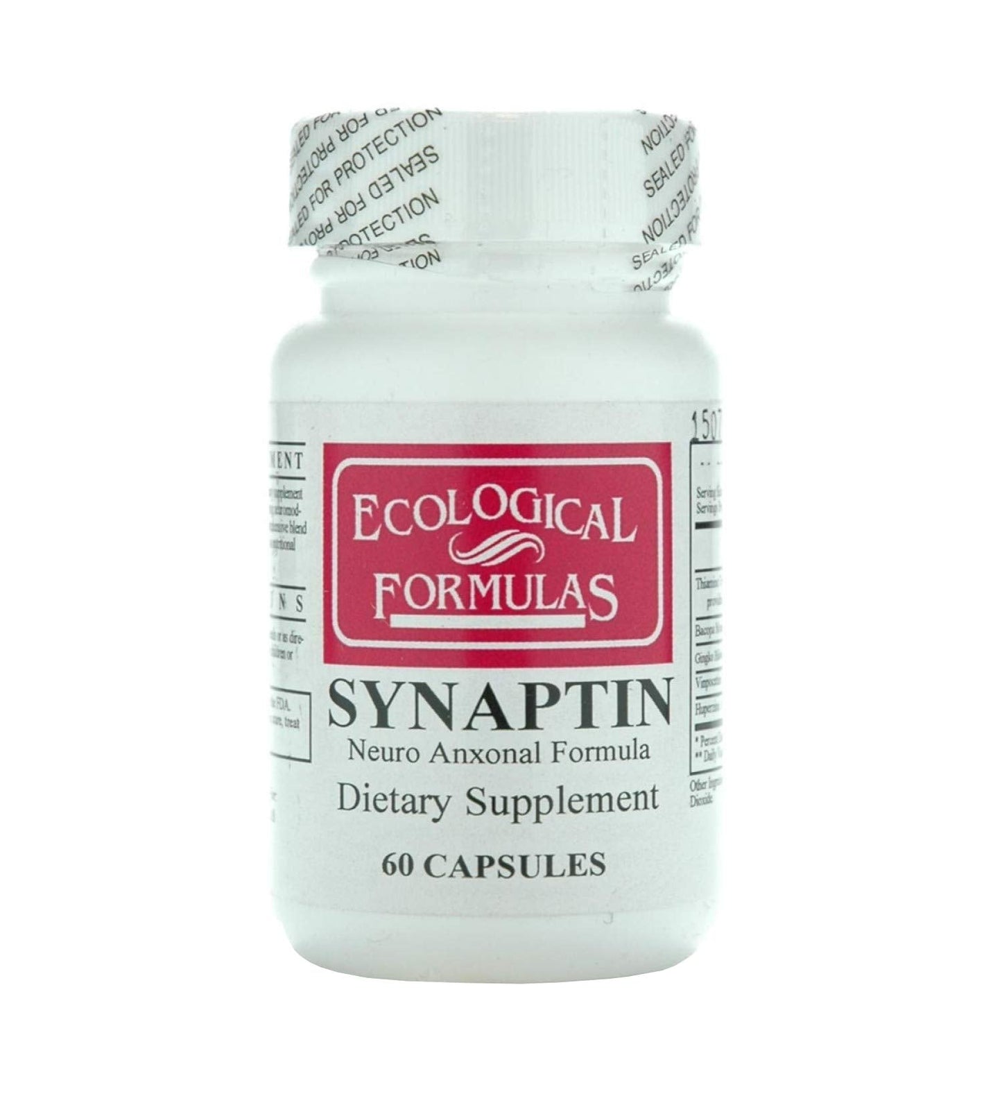 Ecological Formulas Synaptin Neuro Anxonal Formula, White, 60 Count Ecological FormulasBuy Supplements Australia