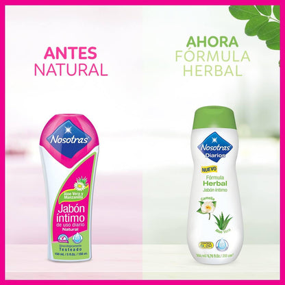 Intimate soap (2 pack) nosotras jabon intimo jabon intimo para mujer nosotras Intimate soap RUUFEBuy Supplements Australia