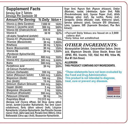 Esmond Natural: Men's Vitality Complex (Advanced Multivitamin and Mineral Supplement for Men. Supports Energy and Vitality) Esmond NaturalBuy Supplements Australia