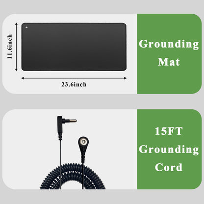 WAUZOBLE Grounding Mat, Grounding Bed Foot Mat with 1 Grounding Cord Indoor Mat Improving WAUZOBLEBuy Supplements Australia