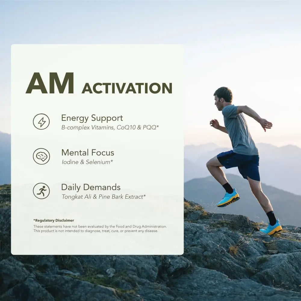 CASIDOR - Dominus MULTIVITAMINS for Men + Performance Formula | AM + PM | – 30 Days Serving | Energy, Performance, Recovery & Sleep CASIDORBuy Supplements Australia