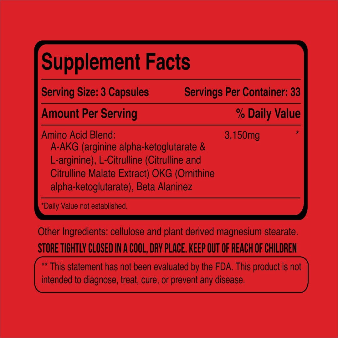 Gains in Bulk, Argi Pump, L-Arginine Nitric Oxide Booster with L-Citrulline and L-Ornithine GAINS IN BULK GAINSINBULK.COMBuy Supplements Australia