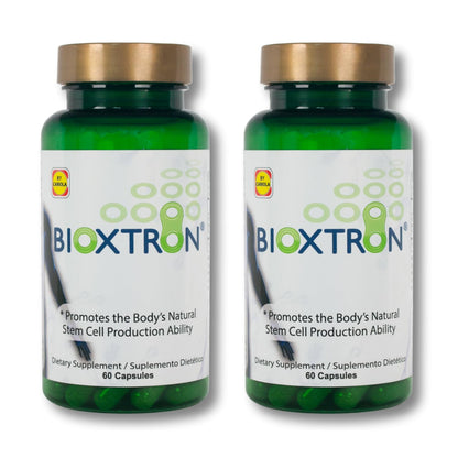 Bioxtron Natural AFA Stem Cell Supplement - Joint Support & Muscle Pain - Immune System Support - Support Energy Levels - Natural Blue Green Algae Spirulina - Pack of 2-120 Caps BioxtronBuy Supplements Australia