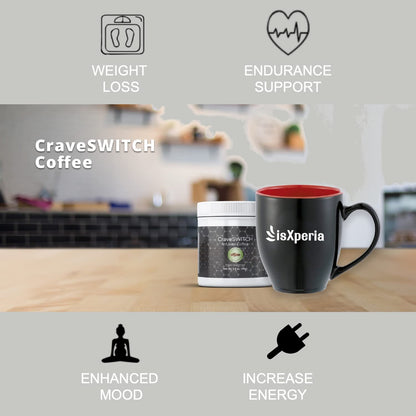 isXperia CraveSWITCH Bold Coffee - Colombian Arabica Coffee with Antioxidants isXperiaBuy Supplements Australia