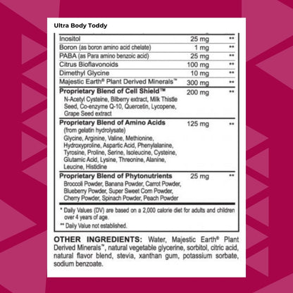 Youngevity Ultra Body Toddy - 100+ Nutrient Mega Multi-Vitamin Mineral Supplement for Men and Women - Enhanced Absorption - Phytonutrients - Amino Acids - (32 Fl Oz) YoungevityBuy Supplements Australia