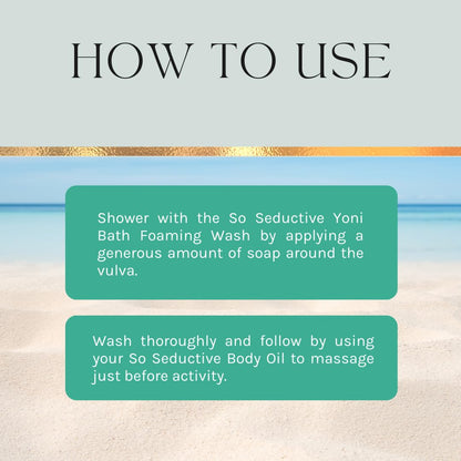 Nina Sharae Swimwear | FEMININE HYGIENE SOAP VULVA WASH | PH BALANCE | ODOR BLOCKING Nina Sharae SwimwearBuy Supplements Australia
