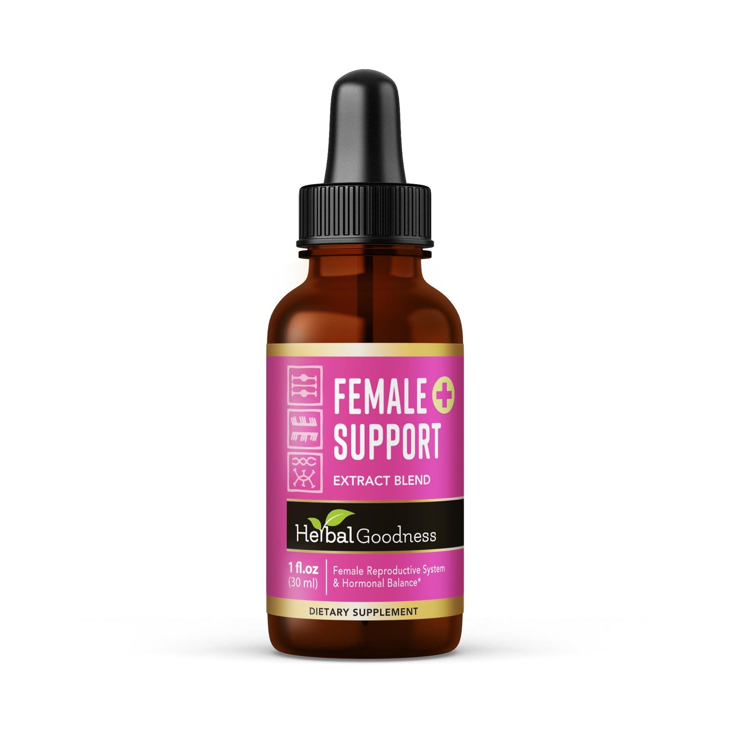 Herbal Goodness Female Support Supplement 1 Fl. oz – Natural Herbal Blend for Women’s Hormonal Health, Energy & Wellness – Adaptogenic Liquid Formula – Non-GMO, Gluten-Free – 1 Bottle Herbal GoodnessBuy Supplements Australia