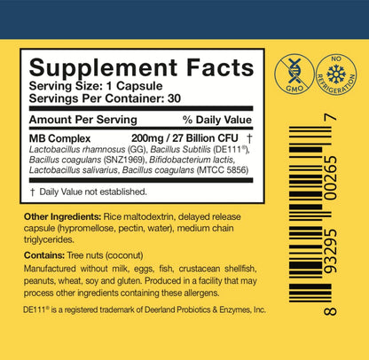 Researched Nutritionals Multi-Biome - Dual-Action Probiotics for Women & Men - Spore + Live Strain Formula with Delayed-Release Capsules for Gut Health, Histamine & Immune Support (30 ct) Researched NutritionalsBuy Supplements Australia