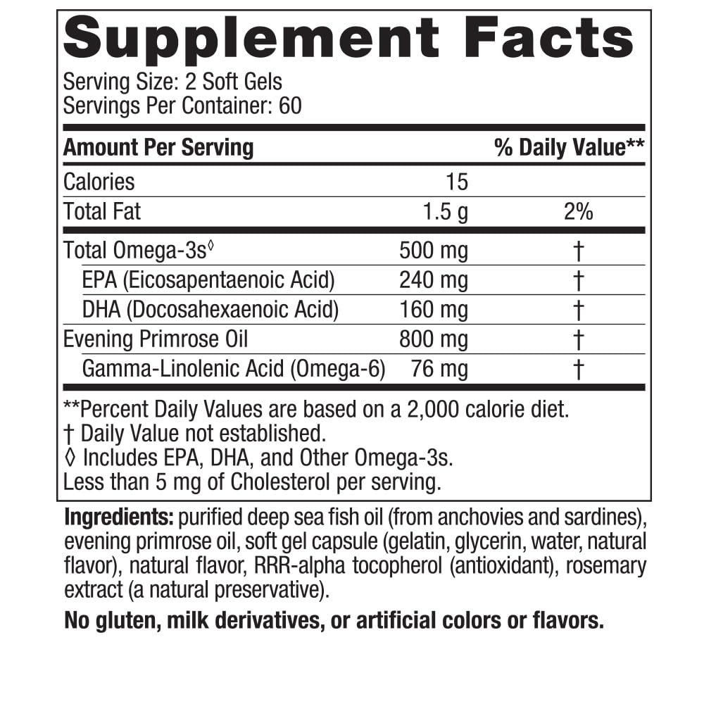 Nordic Naturals Omega Woman, Lemon - 120 Soft Gels - 500 mg Omega-3 + 800 mg Evening Nordic NaturalsBuy Supplements Australia