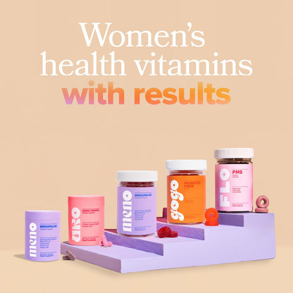 MENO Gummies for Menopause, 30 Servings (Pack of 2) - Hormone-Free Menopause O PositivBuy Supplements Australia